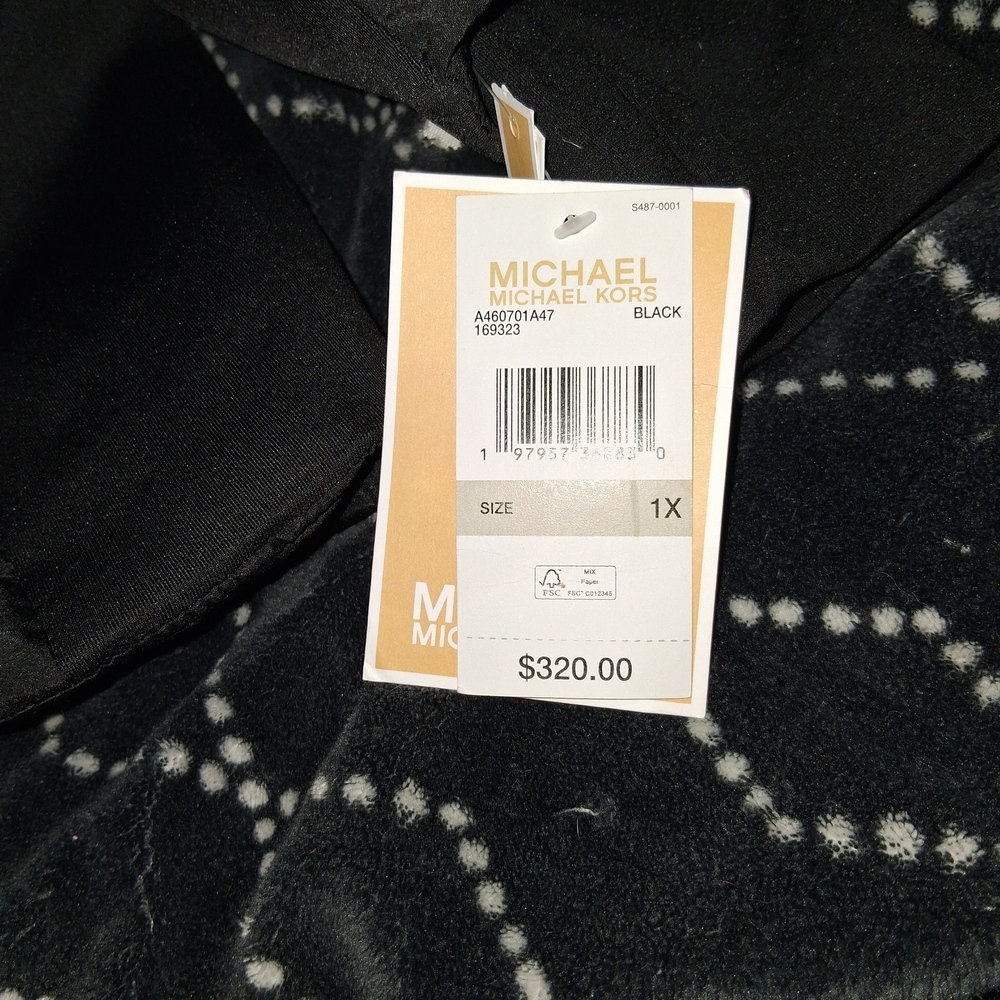 Michael Kors Elegant Black Jacket